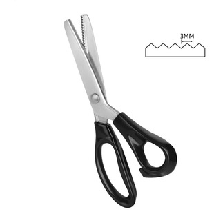 Lace Scissors Lace Hand Serrated Tailor Scissors Triangle DIY Hand Cut Circular Arc Without Lock Edge Scissors