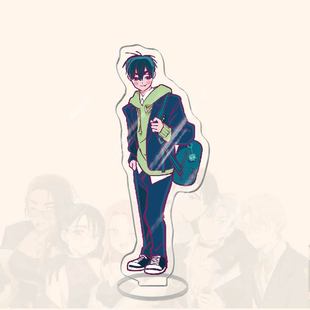 Animation special-shaped stage surrounding acrylic brand MiziSua, creative campus desktop ornaments gifts
