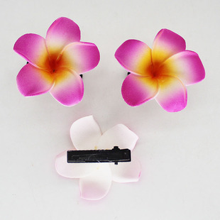 4,5 см 7 см 9 см Plumeria DIY PE пена искусственный цветок поддельный цветок шпилька край зажим свадебные декоративные цветы
