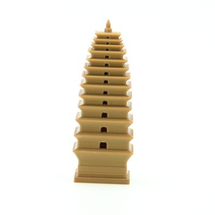 Ancient Style Architectural Ornaments Large Landscape Wenchang Pagoda Small Wild Goose Pagoda Ornaments Atmosphere Model Pagoda Multi-storey Tower Ornaments Model