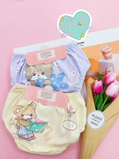 Girls Panties Baby Baby Soft Cotton Bread Pants Kids Girls Cute Briefs Bread Panties Wholesale