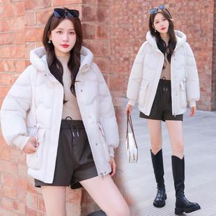 Cross-border cotton-padded clothes women's 2024 winter new Korean version of down cotton-padded jacket women's short fashion bright face student bread clothing women