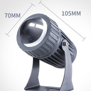 10Wled a beam of light spotlight outdoor waterproof remote projection lamp Roman column projection lamp strong light