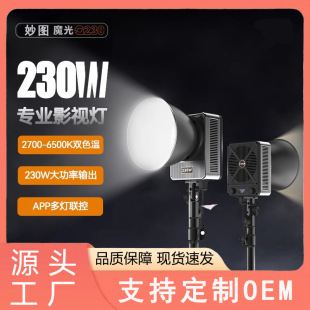 Liadi G230W fill light two-color temperature LED high-power photography light handheld small portable studio indoor household