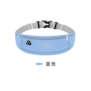 Outdoor sports running waist bag morning run night running fitness mobile phone bag waterproof invisible mini small belt bag wholesale