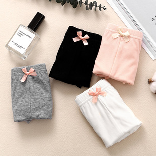 Summer girls' safety pants genuine goods modal children's anti-light 3-point pants thin student shorts factory direct sales