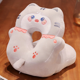 Cartoon Ice Silk Nap Pillow for Primary School Students Table Sleeping Pillow Sleeping Pillow Sleeping Pillow for Adult Office Lunch Rest Pillow Cushion