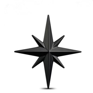 Polaris 3D стерео декоративный металлический логотип автомобиля ювелирные изделия крыло боковой знак автомобиля