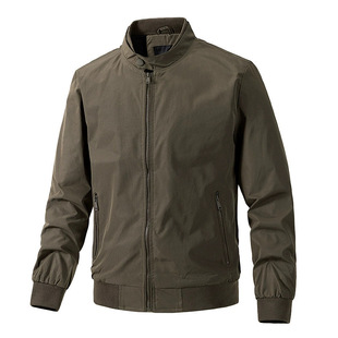 Autumn collar foreign trade new men's jacket casual Korean coat fashion slim American men's jacket coat