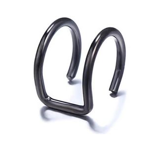 Fake lip nail punch-free love lip clip non-fading disco clip non-piercing ear clip stainless steel personality punk cross-border