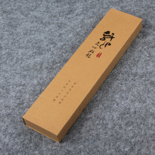 Handwriting high-grade antique pen box see words such as face Wen Xin carved dragon three new brush gift box wholesale