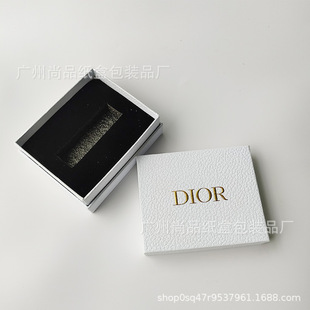 Di New Bronzing Embossed Lipstick Box Perfum Box Empty Gift Box Golden Flap Gift Packaging Box Tote Bag Paper Bag