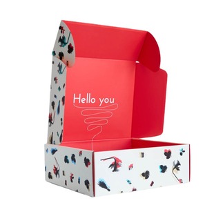 White Cardboard Box Gift Box Printing Professional Design Proofing Airplane Box Small Batch Minimum Order Corrugated Box Color Box Customization