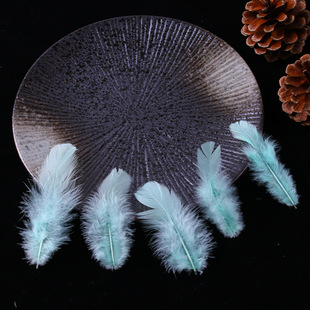 DIY decorative feather wholesale woman hair small feather jewelry decoration multi-color optional clothing accessories cat toy accessories