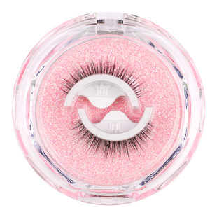 Self-Adhesive False Eyelashes Glue-Free Simulation Mink Hair Reusable Eyelashes Thick Curled