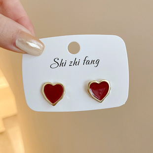 Alloy earrings women night market stall temperament imitation pearl earrings 2 yuan net red explosions earrings stall supply wholesale