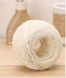 1.5-3mmdiy hand-woven colored hemp rope decorative retro style photo clip jute rope 25/50 m