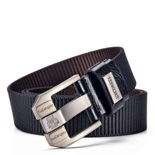 Wenzhou Men's Belt Alloy Needle Buckle Nylon Belt Men's Advanced Sense Source Factory Popular Batch Found Payment