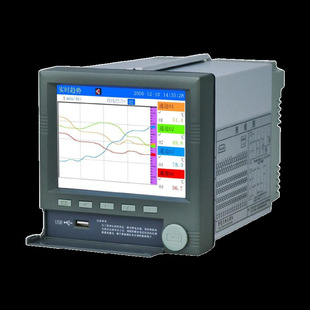 Color screen paperless recorder touch screen color screen temperature paperless recorder food equipment recording temperature