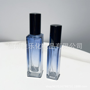 in stock screw perfume bottle small capacity spray bottle color small empty bottle small sample bottle travel portable blue bottle