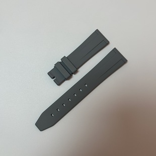 Flat Head Universal Quick-release Viton Watch Strap High Elastic Waterproof Sweat-proof Sports Fitness Diving Strap