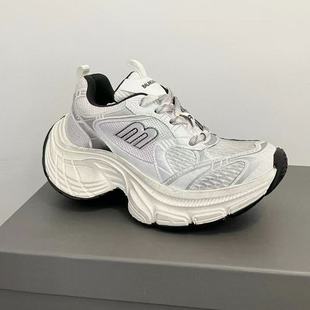 Zhao Rusi Same Style Paris Torre Shoes Women's 2024 Winter New Thick Bottom Increased sneaker Super Soft Breathable