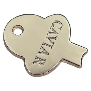 Factory direct caviar screwdriver zinc alloy sturgeon caviar open cap sign wine beverage bottle opener