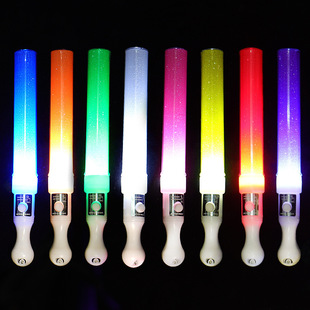 Luminous love stick five-pointed star stick short hair glow stick toy concert glow stick can be advertising wholesale