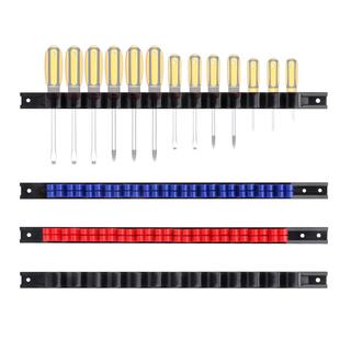Plastic screwdriver holder hardware tool display rack wrench vice storage rack