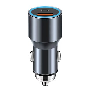 One-To-Three Super Fast Charging Car Charger Mobile Phone Cigarette Lighter Conversion Plug Car Charger Car USB Interface