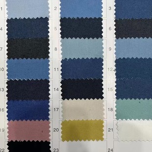 Factory wholesale 3236 summer thin material wash-free denim fabric spot clothing shirt pants fabric children's clothing fabric