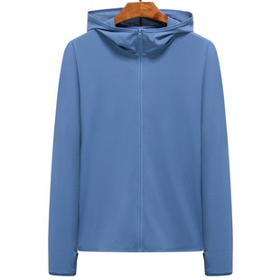New sunscreen clothing for men and women outdoor spring and summer anti-ultraviolet breathable ice silk lovers sunscreen clothing thin skin clothing