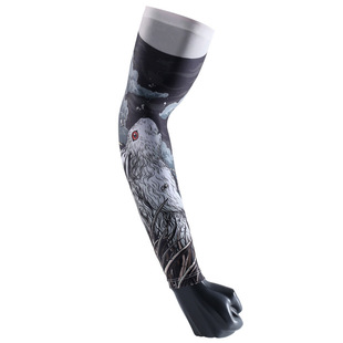 Summer ice sleeve men's tattoo oversleeve riding driving UV protection Zodiac Thin Ice Silk cool feeling arm protection for women