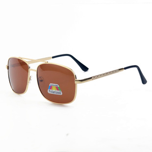 Explosions Metal Toad Polarized Sunglasses Men Driving Fishing UV-proof Sunglasses TAC Running Jianghu Glasses