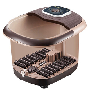 Foot bath tub bubble fumigation automatic electric heating constant temperature household foot bath foot massage device foot bath deep bucket
