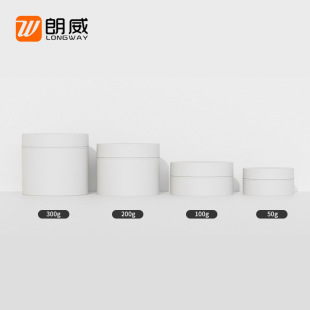 50g-300gPP Flat Base Cream Bottle High Lotion Day and Night Cream Skin Care Cream Bottle Cream Box Bottled