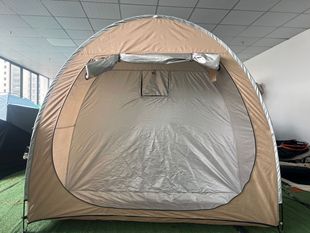 Cross-border in stock Outdoor Large Space Foldable Portable Outdoor Cycling Tent Rainproof Storage Tent