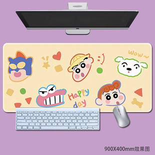Crayon Shin-Chan Mouse Pad Anime Large Girl Cute Shinnosuke Computer Keyboard Pad Internet Cafe Dormitory Desk Pad