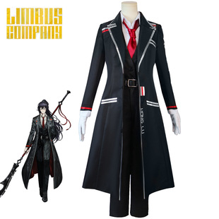 Faust cos Suit Side Prison Bus Company Honglu Long Game Black Uniform cosplay Costume