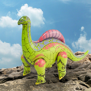 Amazon Cross Border Inflatable Dinosaur Jurassic Triceratops Tyrannosaurus Raptor Children Inflatable Toys