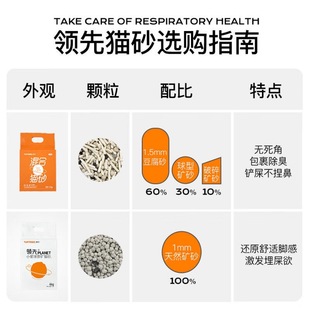 Toptrees Смешанный кошачий песок тофу Кошачий бентонит без пыли