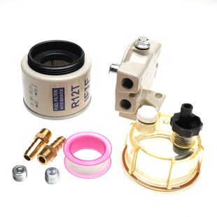 R12T oil-water separator assembly is suitable for the in stock supply of small diesel engines for speedboats and tankers.