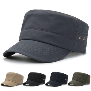Men's Outdoor Quick-drying Cap Sun Hat Thin Breathable Flat Hat