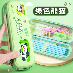 Large capacity pencil case stationery box for primary school students cute pencil case for boys and girls cartoon multifunctional children stationery bag