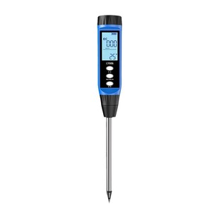 Soil electrical conductivity EC value temperature detector high precision agricultural field planting saline-alkali soil salt tester meter