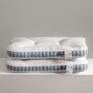 Factory direct SPA massage pillow washable non-collapse cervical pillow home will sell gift pillow wholesale