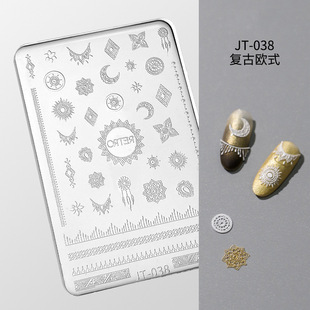Cross-border 3D relief silicone carving mold for nail art snowflake lace Bohemian butterfly glue drop mold