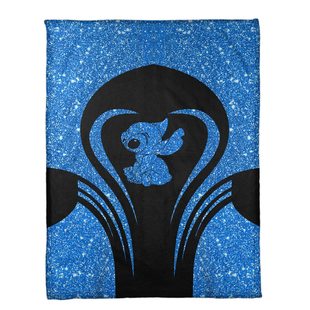 Cartoon Blanket Kidsren's Soft Wool Flannel Ohana Stitch Blanket Amazon Cross-border Hot Sale