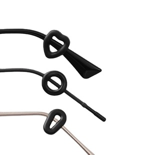 Glasses anti-slip cover ear hook ear holder silicone ring eye leg drop accessories fixed ear hook type factory wholesale AliExpress