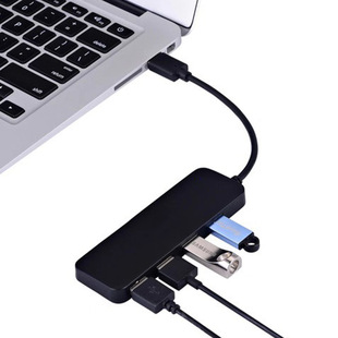 Разветвитель USB3.0 4-портовый концентратор 4-портовый расширитель с длинным портом питания док-станция с интерфейсом Type-C